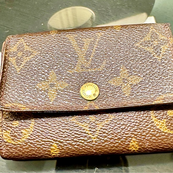 Louis Vuitton Other - Louis Vuitton Monogram Porte Monnaie Plat Coin Purse code RA1915